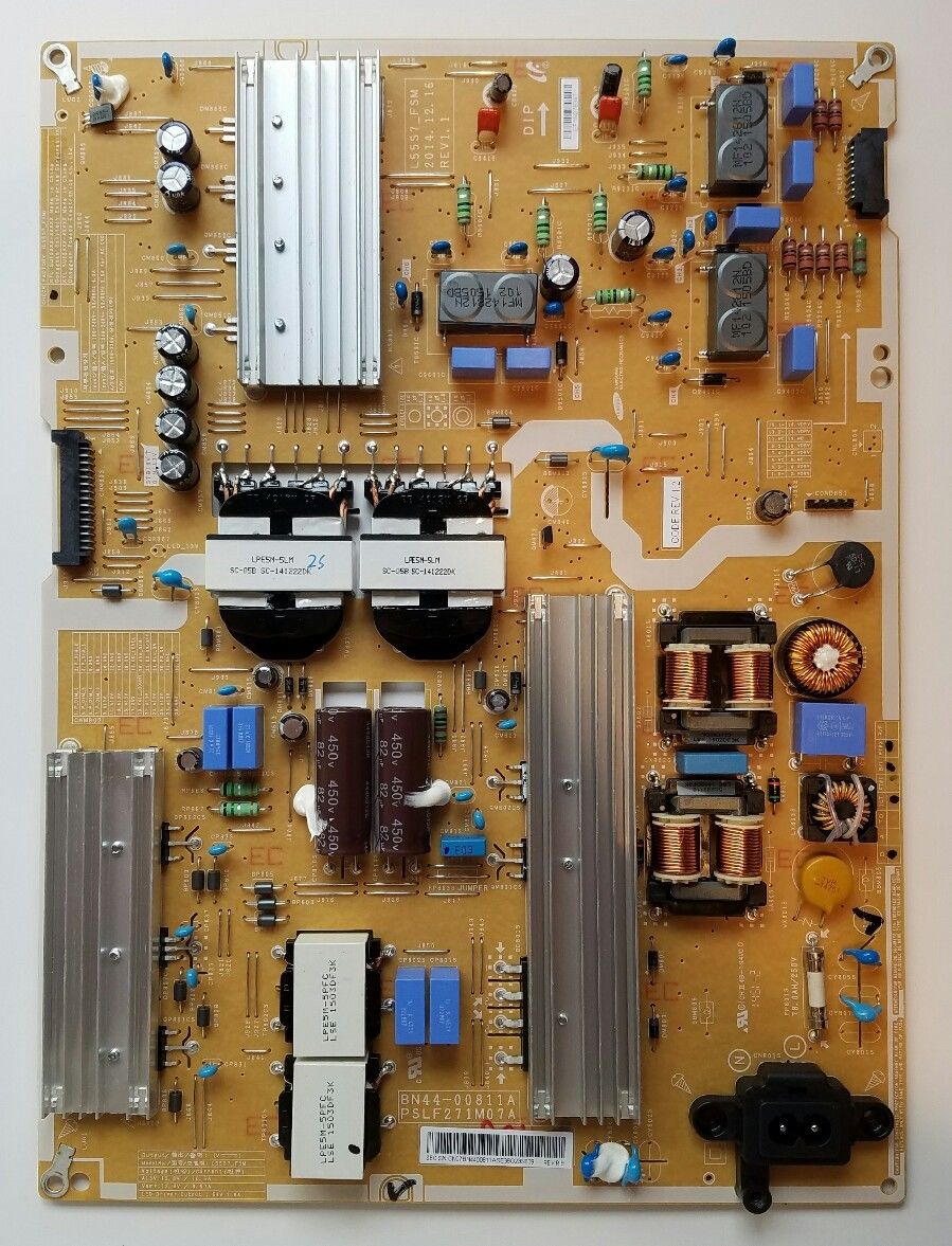 Samsung UN48JU7500FXZA Power Supply Board BN44-00811A PSLF271M07